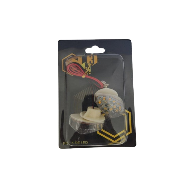 Par Pisca Carenado Cristal Modelo Parafuso Universal Carenagem
