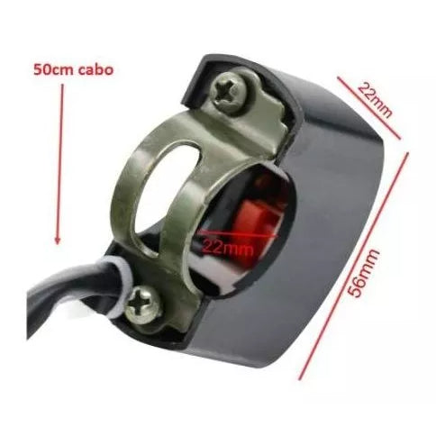 INTERRUPTOR ON/ OFF TRÊS FIOS