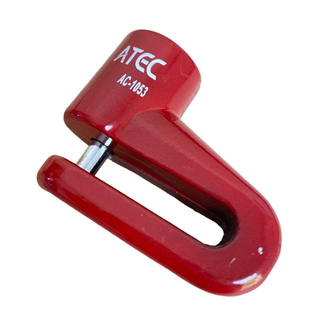 Trava De Disca Cadeado Freio Moto Bike Antifurto Modelo Achatado Universal