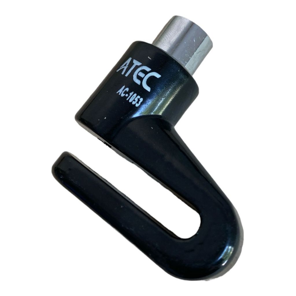 Trava De Disca Cadeado Freio Moto Bike Antifurto Modelo Achatado Universal