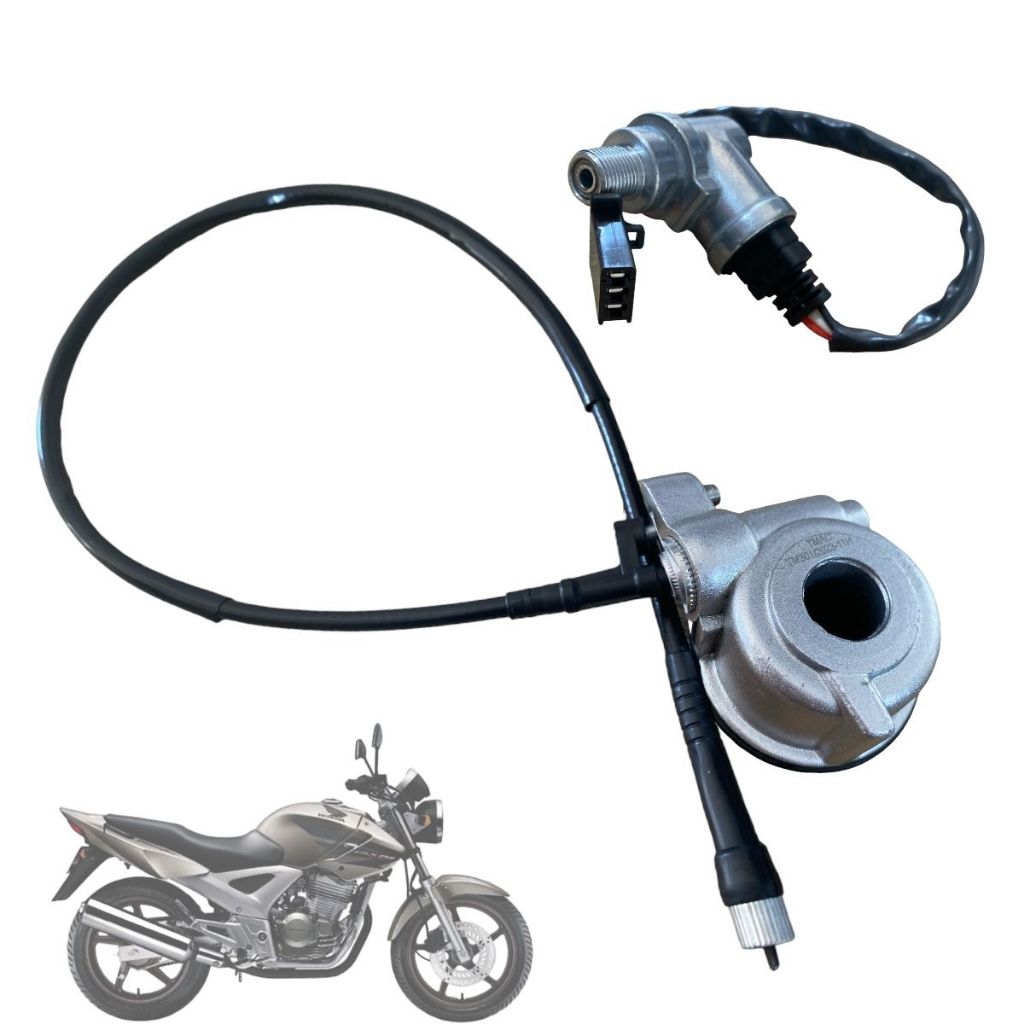 Cabo Engrenagem Sensor de velocímetro Cbx 250 Twister 2001 Até 2008
