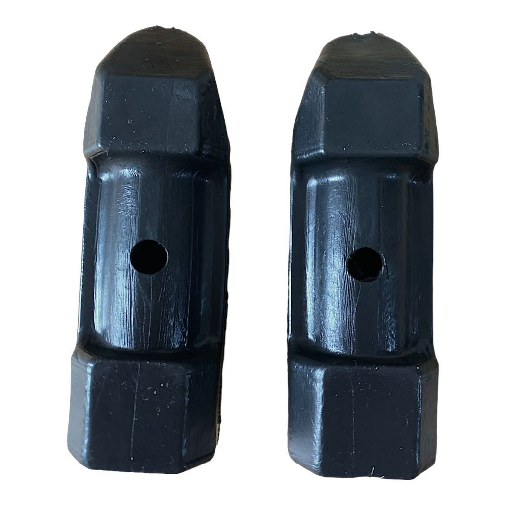 Par Estribo Pedaleira Borracha Honda Cg Titan Start Fan 160 Mod Original