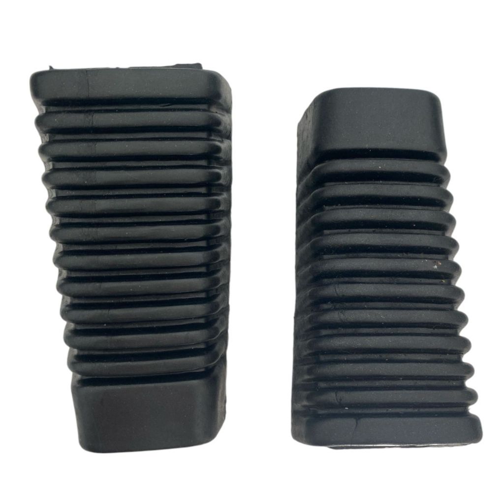 Par Borracha Pedaleira Estribo Dianteiro Factor Fazer 150 2014 2015