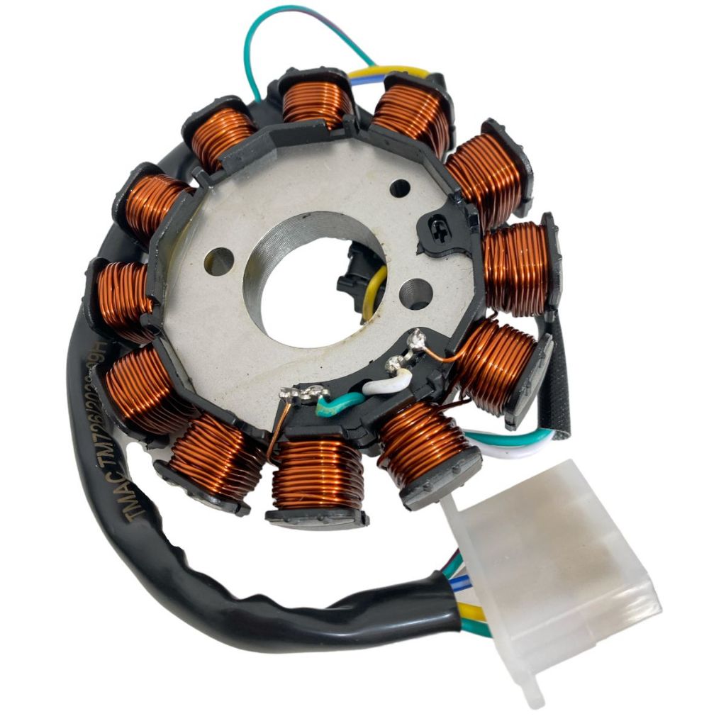 Estator Moto Honda Biz 125 Ks Es 11/12 Biz 125 Es 11/15 - Biz 125 Ex 11/15 Biz 125 Flex 16 Em diante