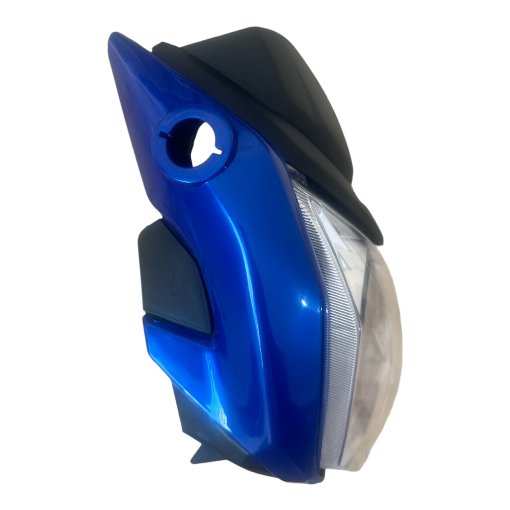 Frente Farol Completa Titan 150 14-15 Fan 160 16-21 Azul Metalico