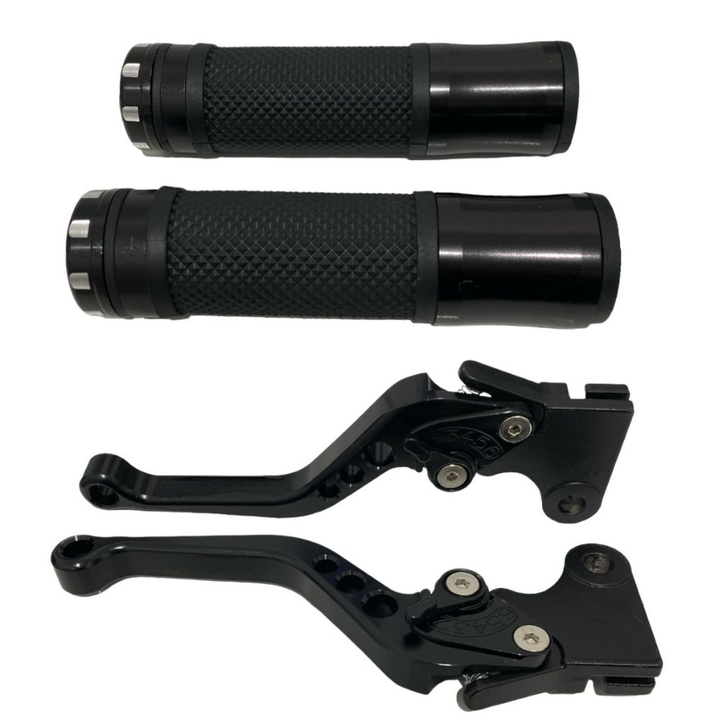 Kit Esportivo Manopla + Manete Cg Titan Fan 125/150/Start 160 Freio A Lona