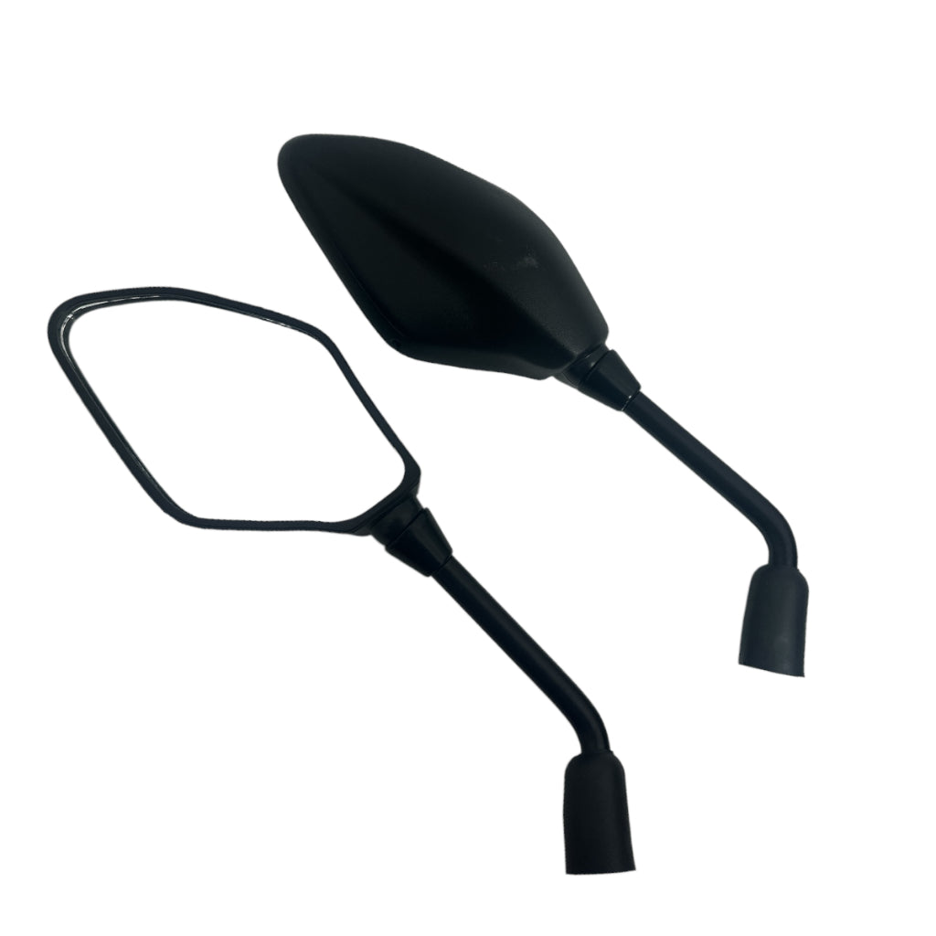Par Espelho Retrovisor Fixo Rosca Honda/yamaha 03 Mt 07 Mt 09