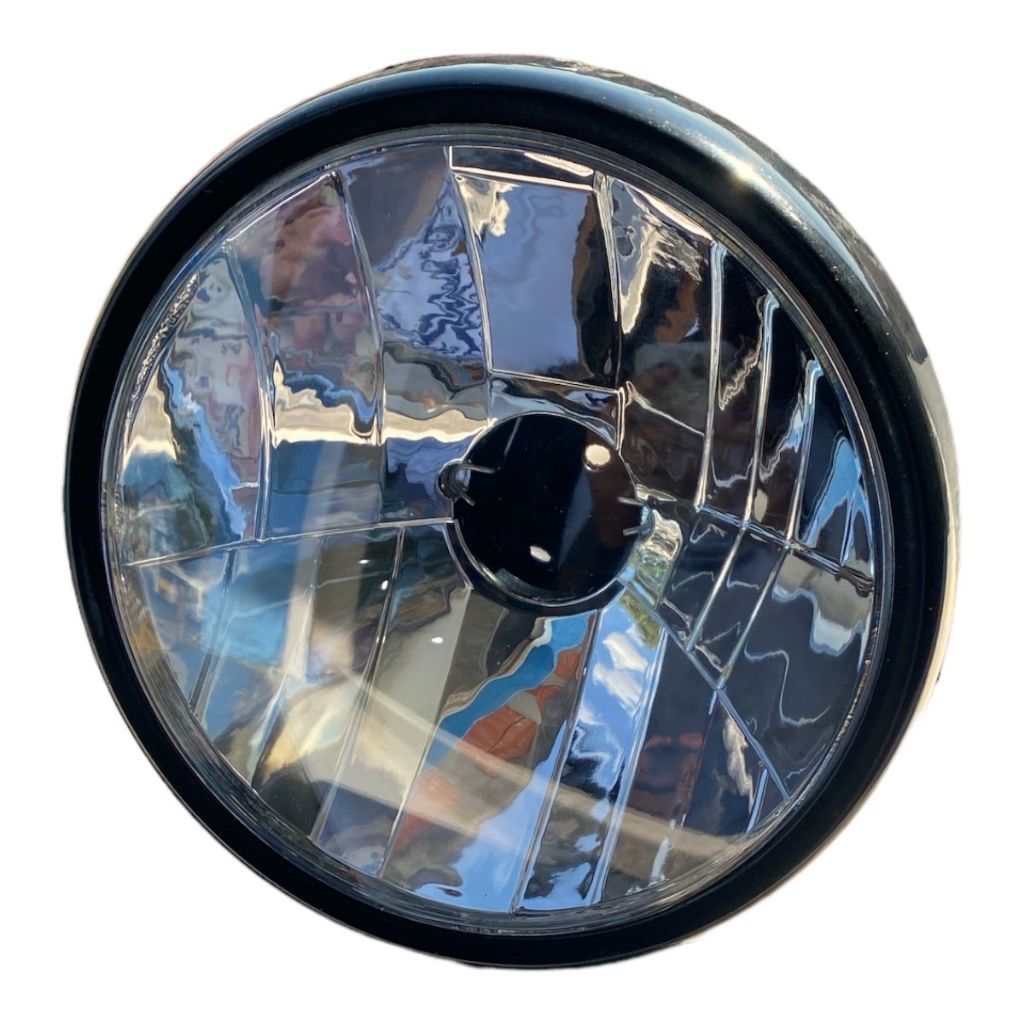 Farol Completo Yamaha Ybr 125 Factor 2009 Até 2016 Aro Preto