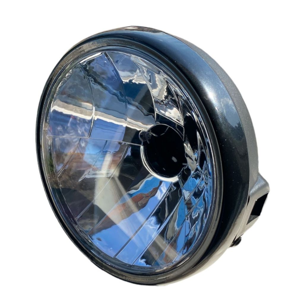 Farol Completo Yamaha Ybr 125 Factor 2009 Até 2016 Aro Preto