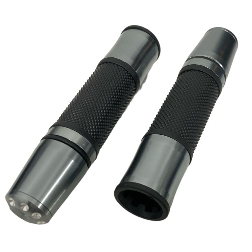 Par Manopla Modelo Esportiva Com Peso Universal Cinza Titanium