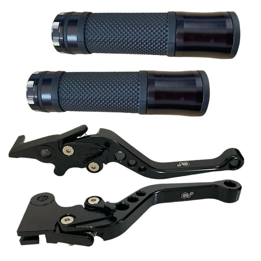 Kit Luva Manopla Manete Esportivo Cg Fan Titan Cb 250F Twister Freio A Disco