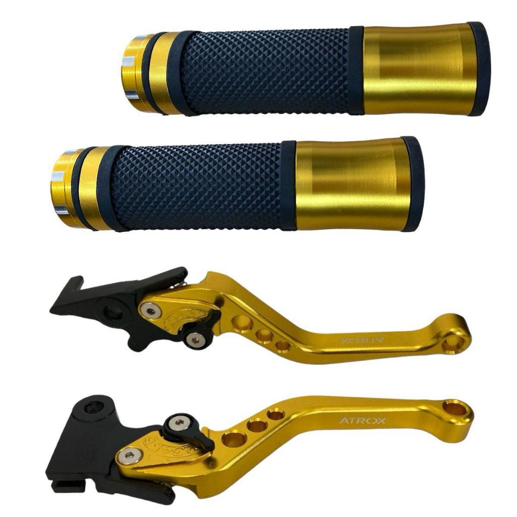 Kit Luva Manopla Manete Esportivo Cg Fan Titan Cb 250F Twister Freio A Disco