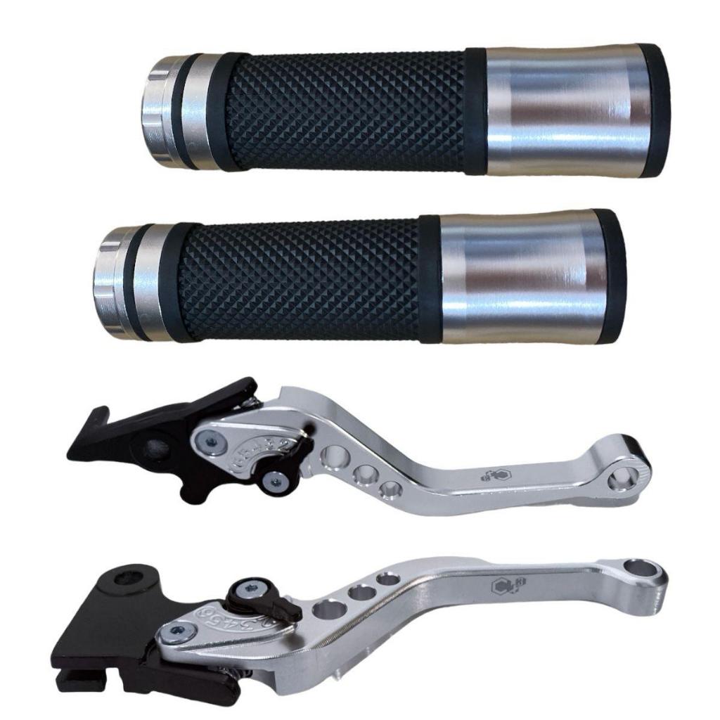 Kit Luva Manopla Manete Esportivo Cg Fan Titan Cb 250F Twister Freio A Disco