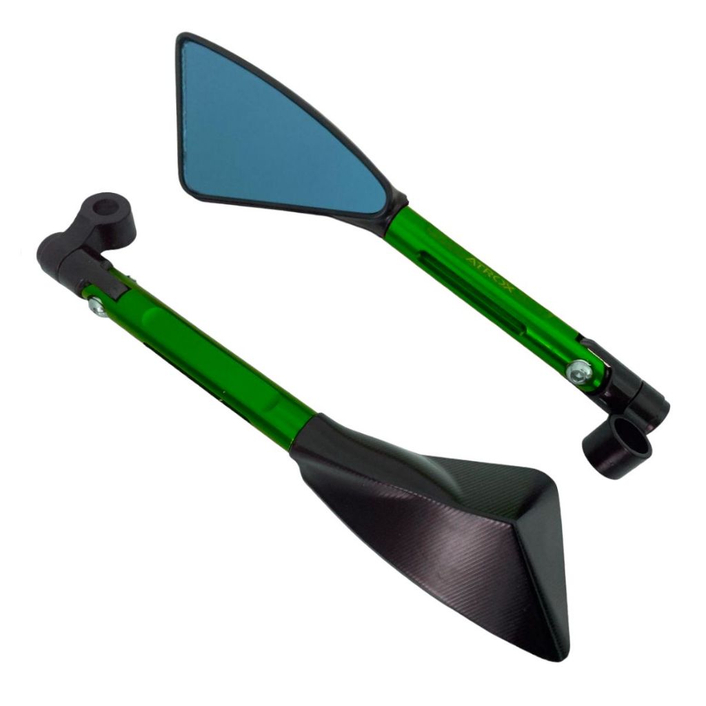 Retrovisor Esportivo 3 Pontas Urbano Modelo Universal Twister Fazer