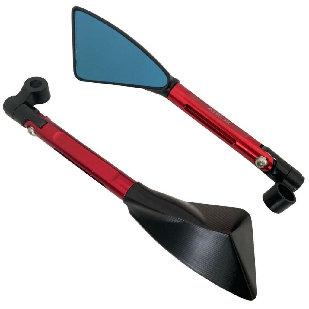 Retrovisor Esportivo 3 Pontas Urbano Modelo Universal Twister Fazer