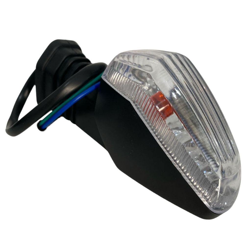Conjunto De Pisca Modelo Suzuki Yes 125 Lente Cristal Com Lâmpada Mod Original