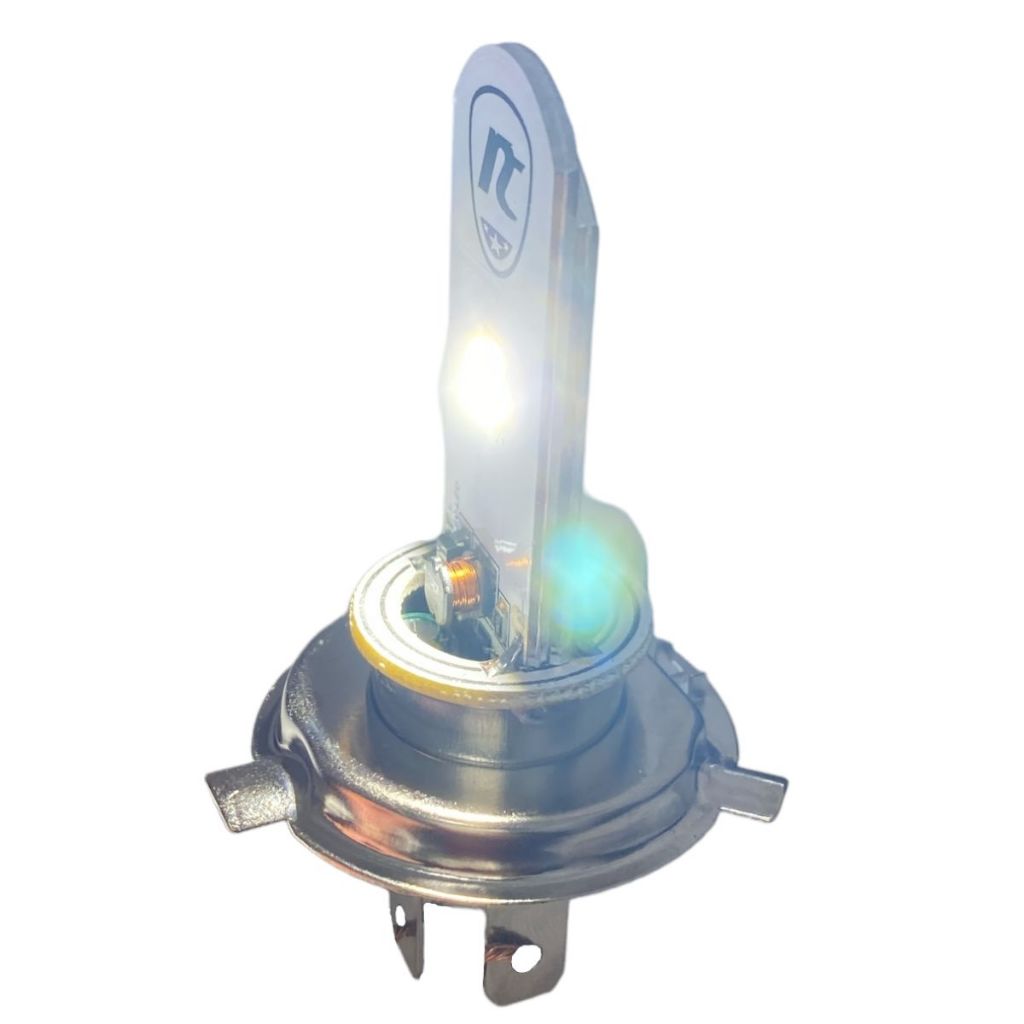 Lampada De Led Encaixe H4 6500K Super Branca Modelo Universal