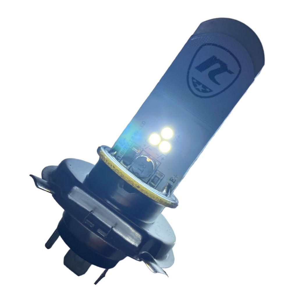 Lampada De Led Encaixe H4 6500K Super Branca Modelo Universal