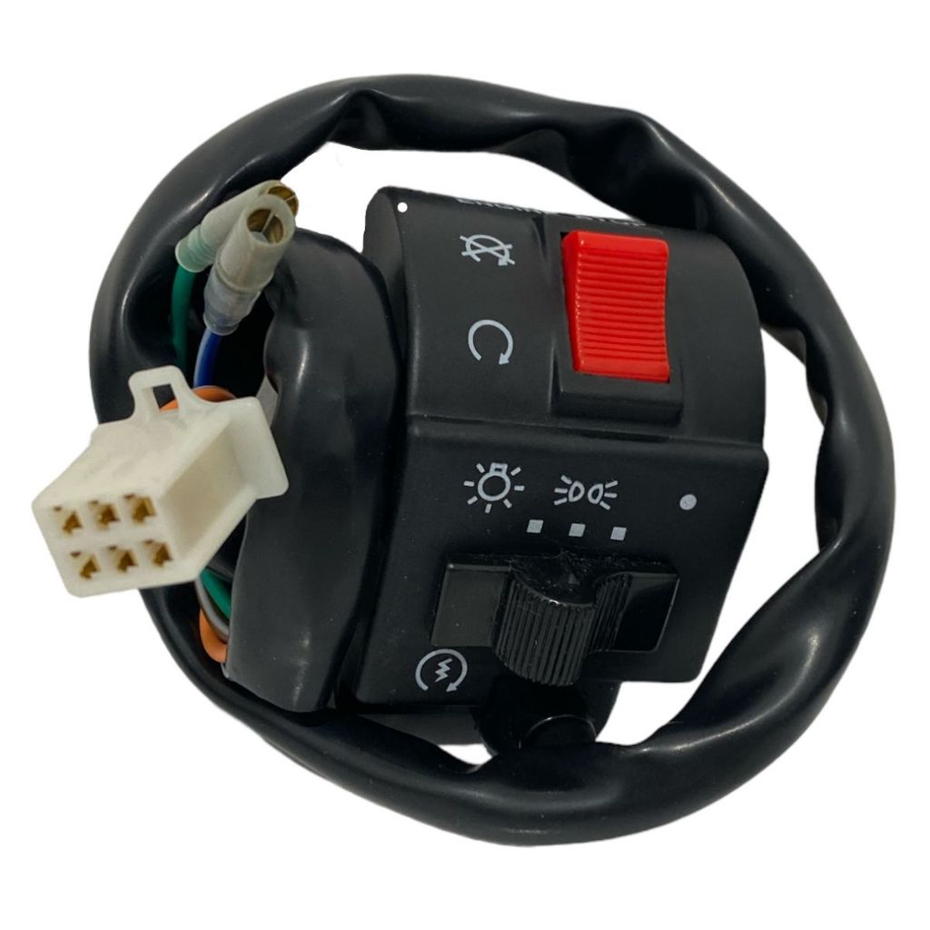 Punho Interruptor De Partida Yes 125 05/06 Intruder 125 02/07 Mod Original