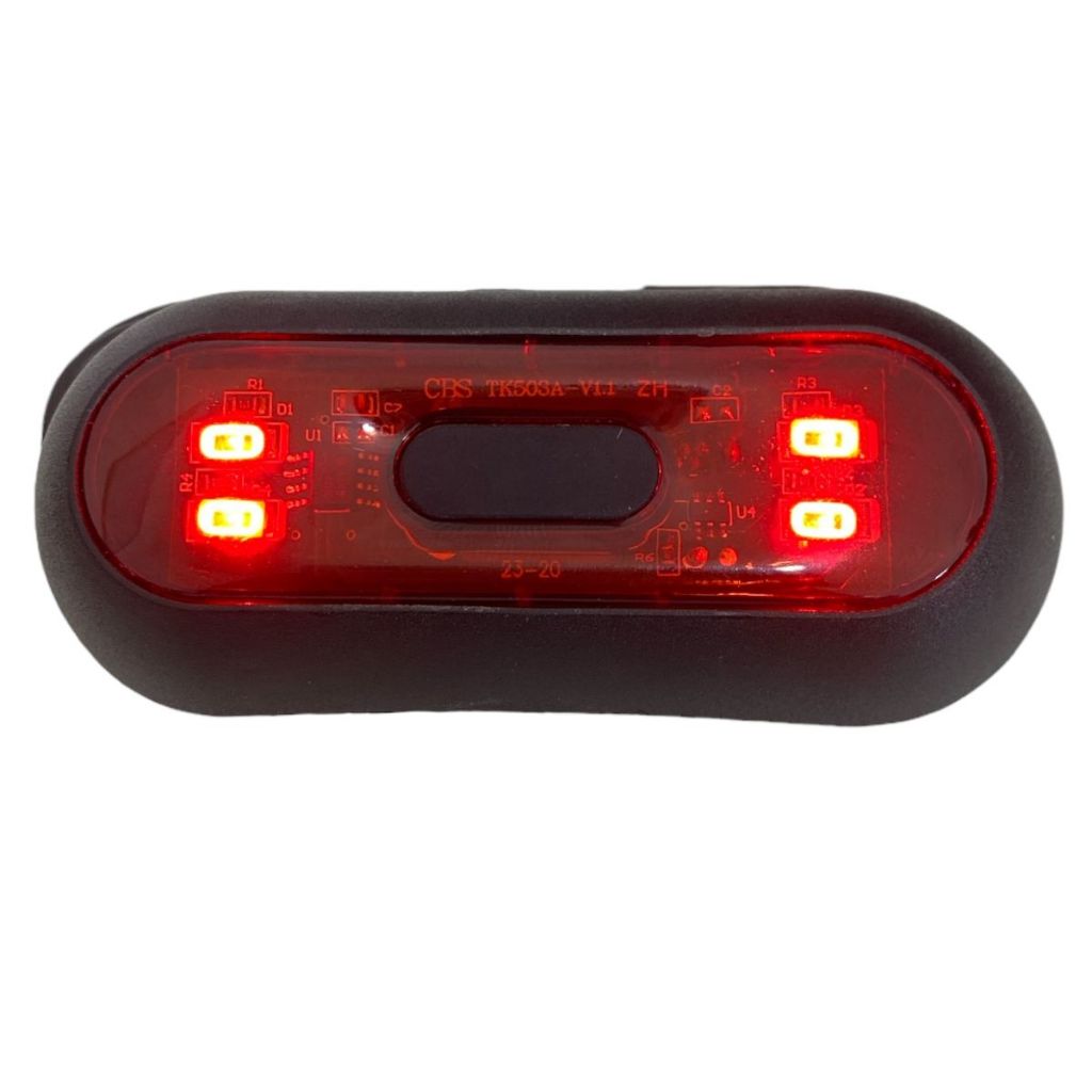 Luz De Led Brake Light Para Capacete Recarregavel Modelo Universal