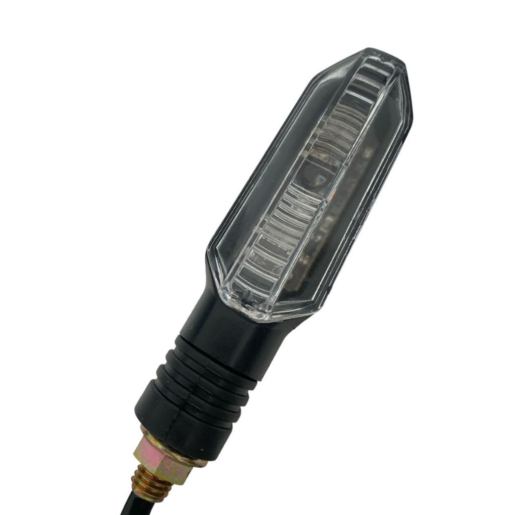 1x Par Pisca De Led Honda Cb 250F Twister Modelo Universal Com Parafuso