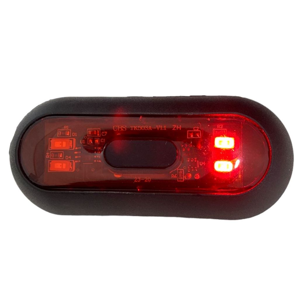 Luz De Led Brake Light Para Capacete Recarregavel Modelo Universal