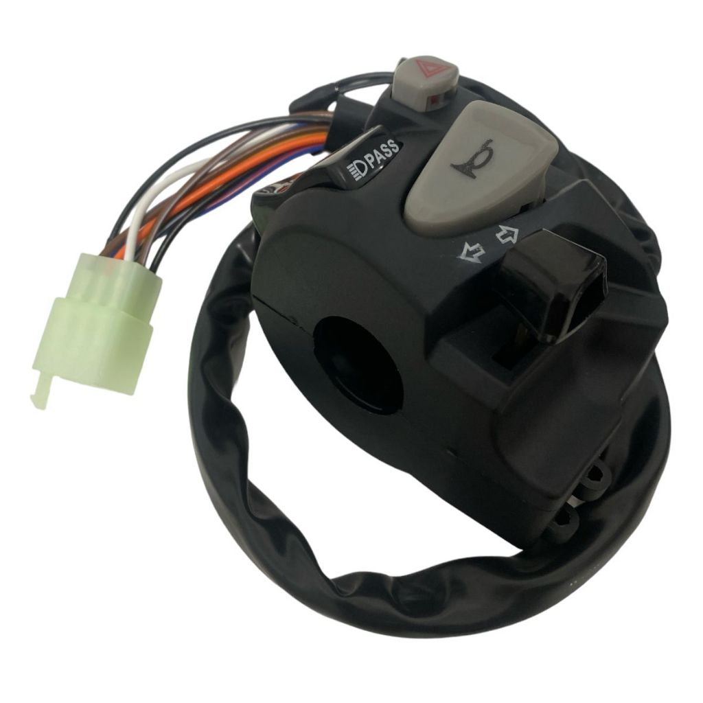 Punho De Luz Titan Fan 150 04/15 Titan Fan 160 16/23 Com Pisca Alerta E Lampejador