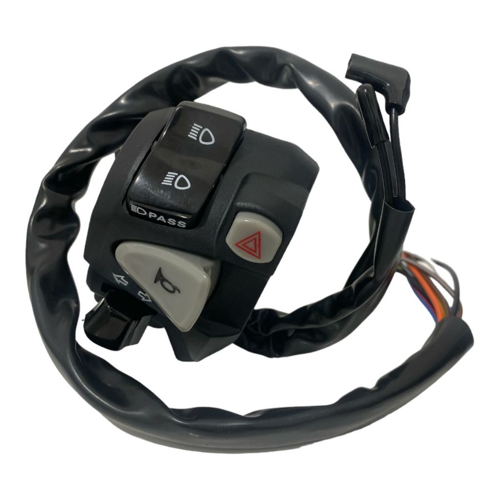 Punho De Luz Titan Fan 150 04/15 Titan Fan 160 16/23 Com Pisca Alerta E Lampejador