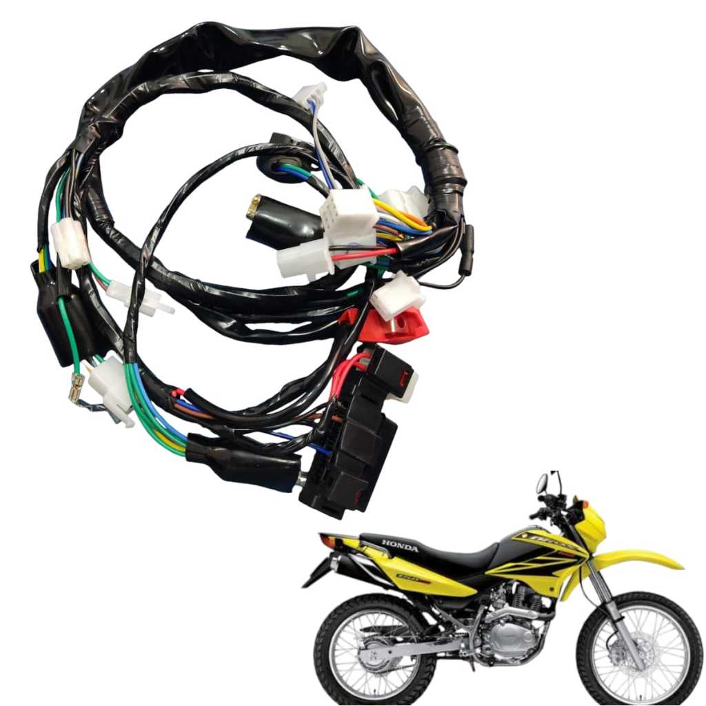 Chicote Fiação Principal Honda Nxr 150 Bros Ks Pedal 2006 2007 2008