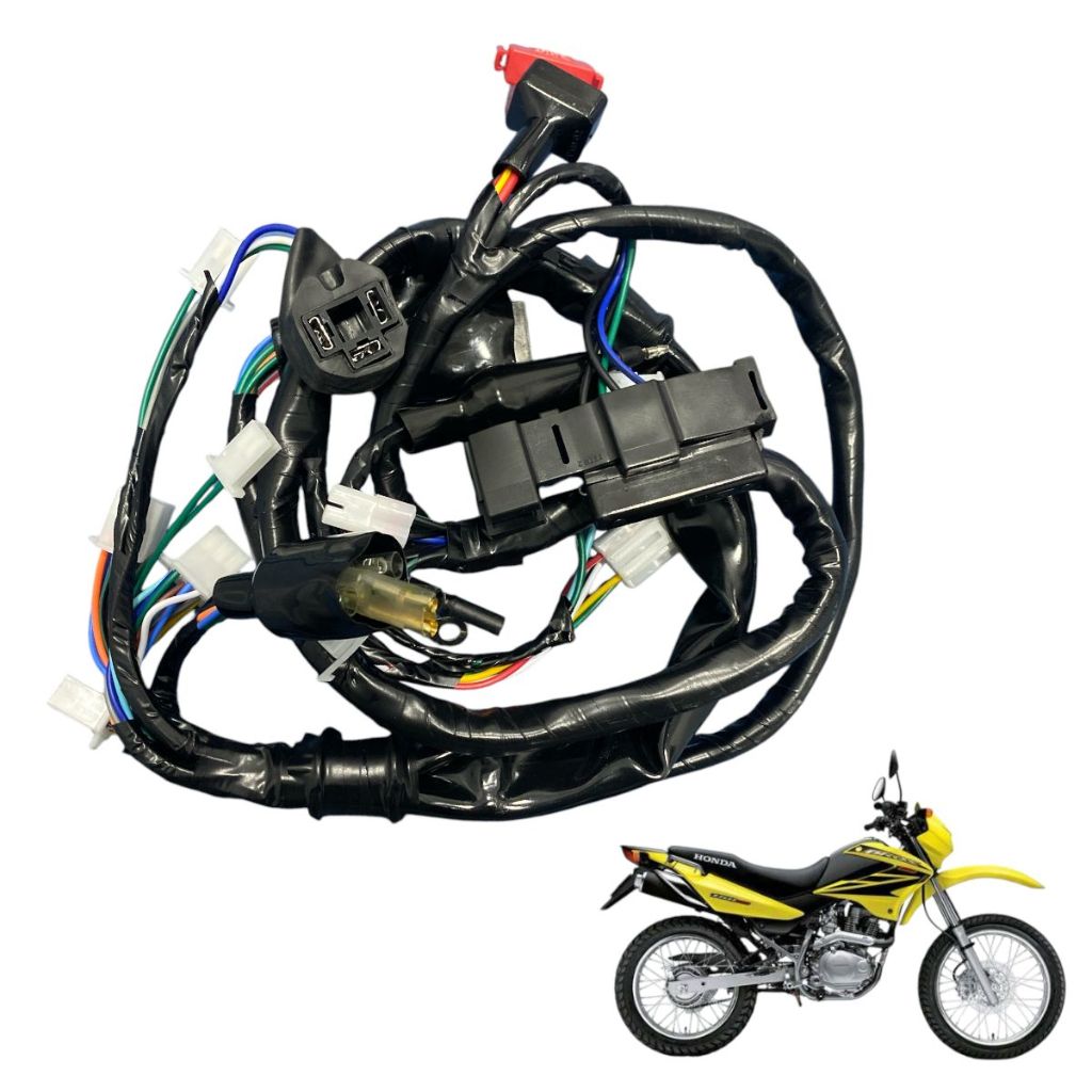 Chicote Principal Completo Honda Nxr 150 Bros Esd 2003 2004 2005