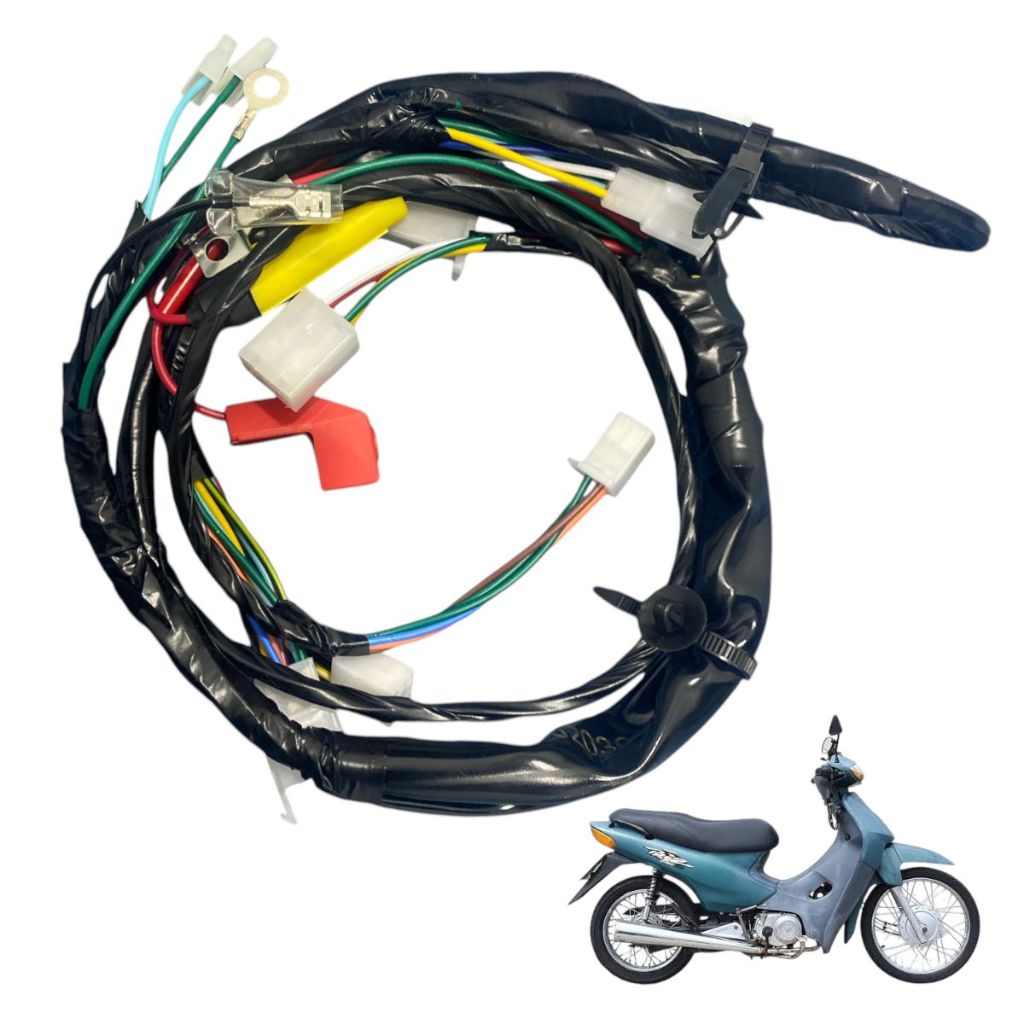 Chicote Principal Completo Fiação Honda C 100 Biz Ks 2000 2001