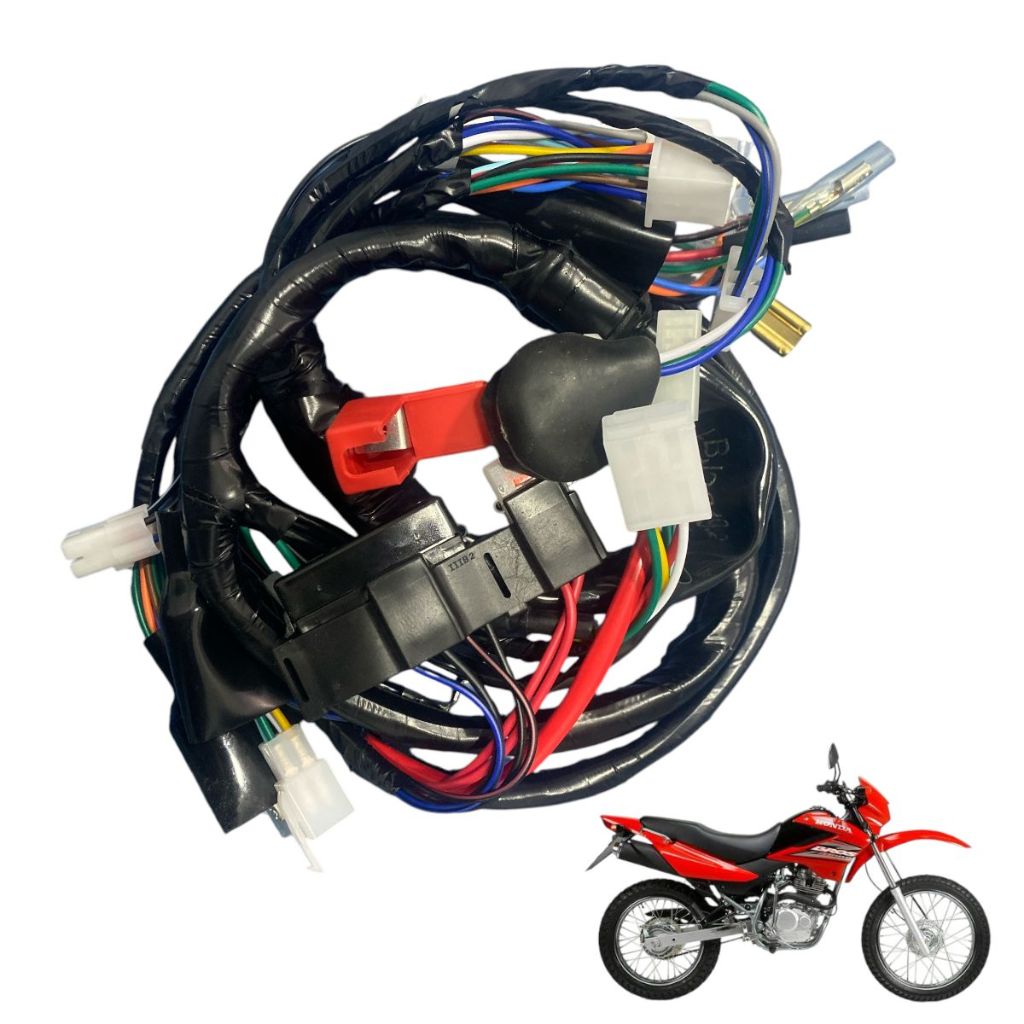 Chicote Principal Completo Honda Nxr 125 Bros Ks 2003 2004 Mod Original