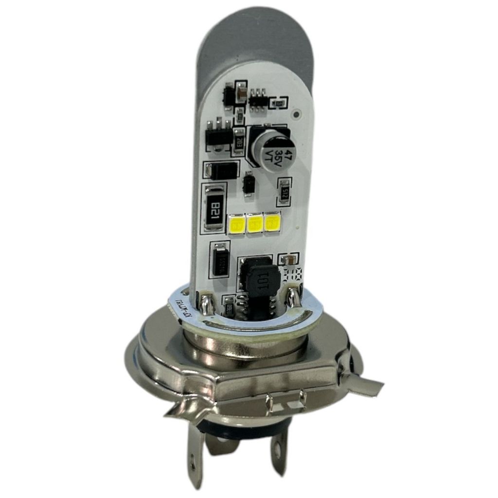 Lampada De Farol Encaixe H4 Super Led Strobo Cb 300 Titan Fan Start