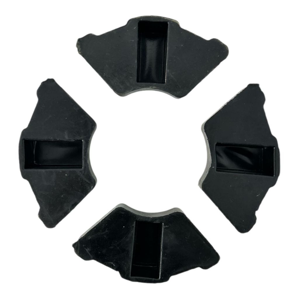 Coxim Bucha Da Coroa Ybr 125 Fazer 150 Factor 125 Kit 4 Peças
