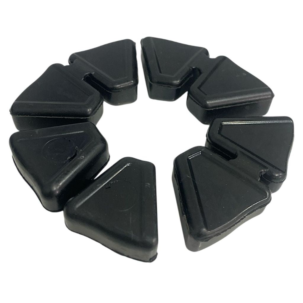 Bucha Coxim Da Coroa Pop 100/110 Borracha Nitrica 4 Peças