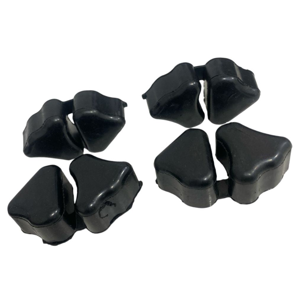 Bucha Coxim Da Coroa Cbx 250 Twister Cb 300R Borracha Nitrica 4 Peças