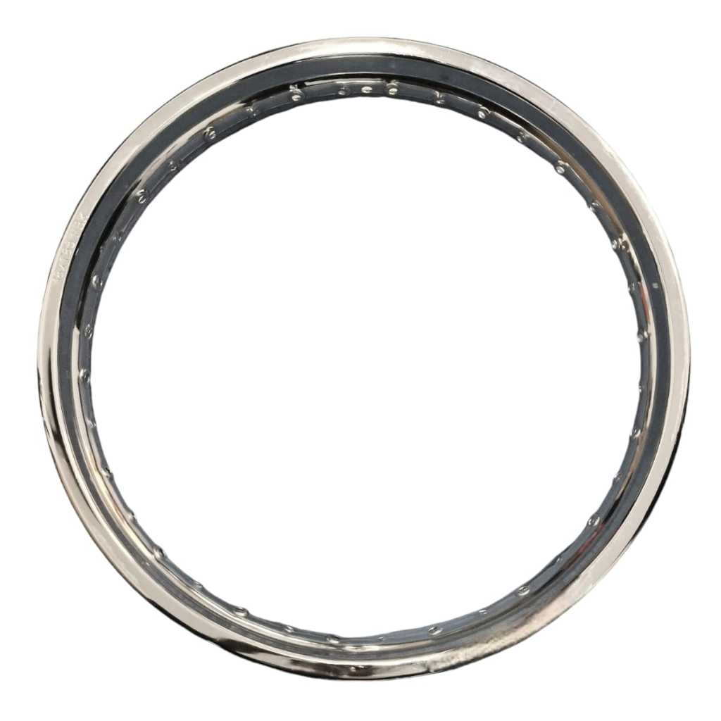 Aro De Ferro Dianteiro 18 X 160 Cg Fan Titan 125 1994 Em Diante Cromado