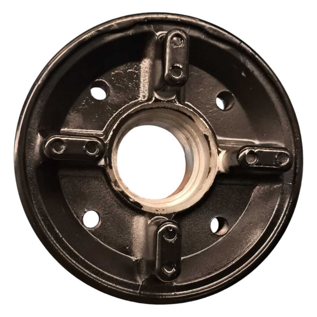 Flange Do Tambor De Freio Traseiro Fabreck Titan 160 Ex Preta Mod Original