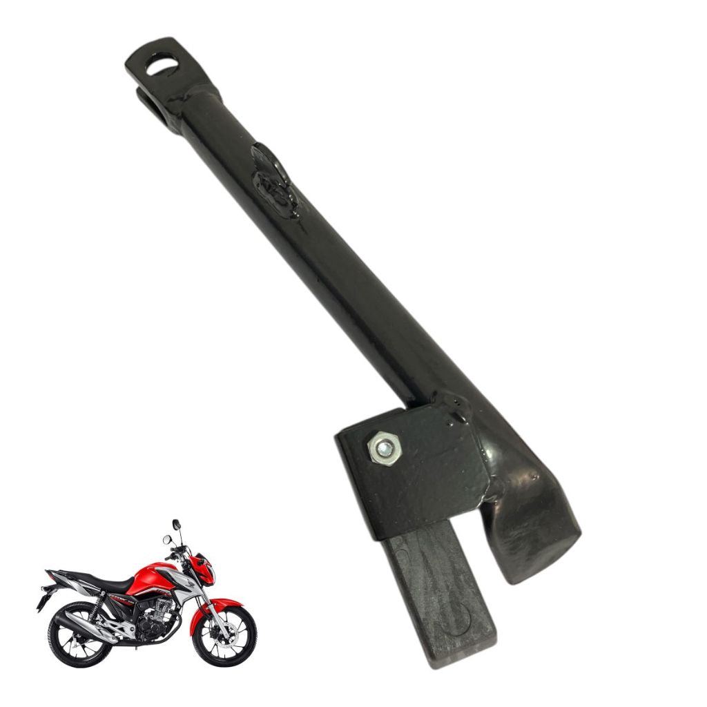 Cavalete Lateral Descanso Borracha Cg Titan Fan 125 150 160