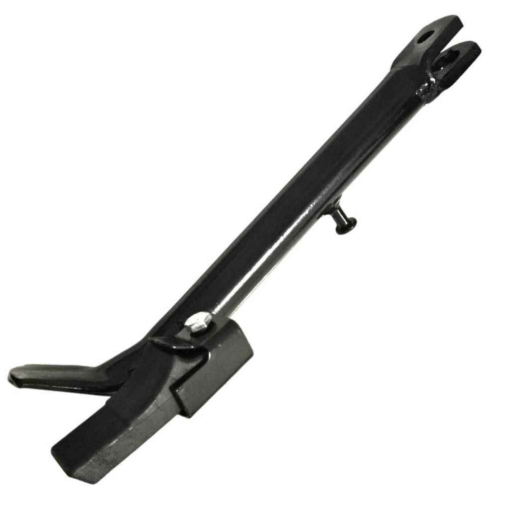 Cavalete De Apoio Lateral Descanso Com Borracha Titan Es/Ks 2000 Mod Original