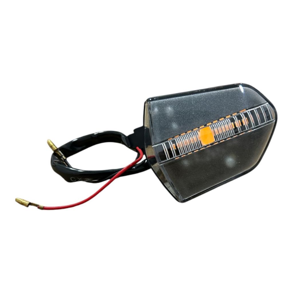 1x Par Pisca De Led Modelo Pop 110i 2016 Até 2024 Lente Cristal