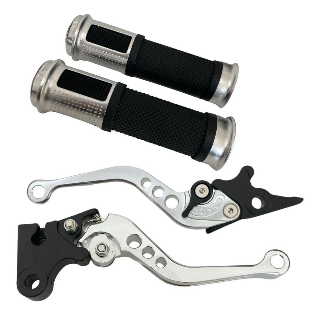 Kit Manete Esportivo + Manopla Diamante Honda Titan Fan 125/150/160 (FREIO A DISCO)