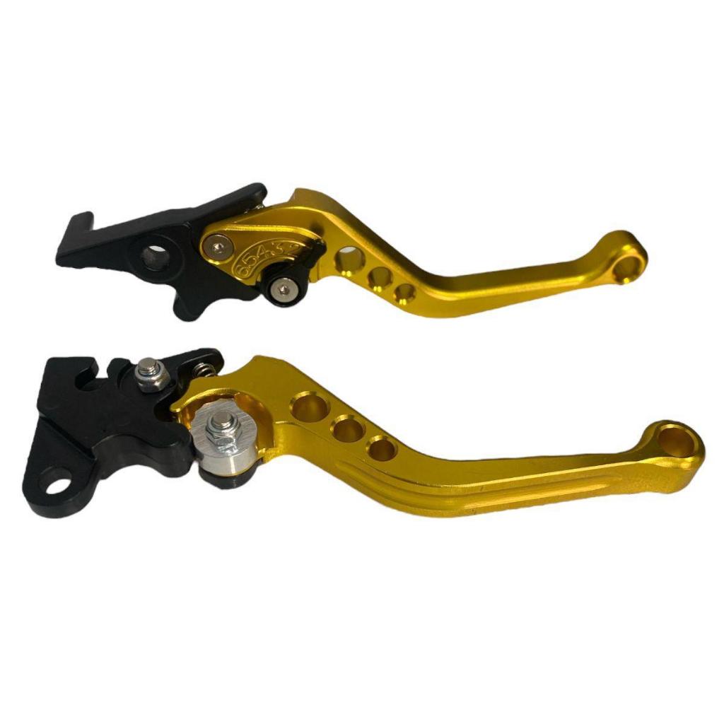 Manete Com Regulagem Esportivo Curto Cbx 250 Cbx 200 Cb 300 Disco Alumínio