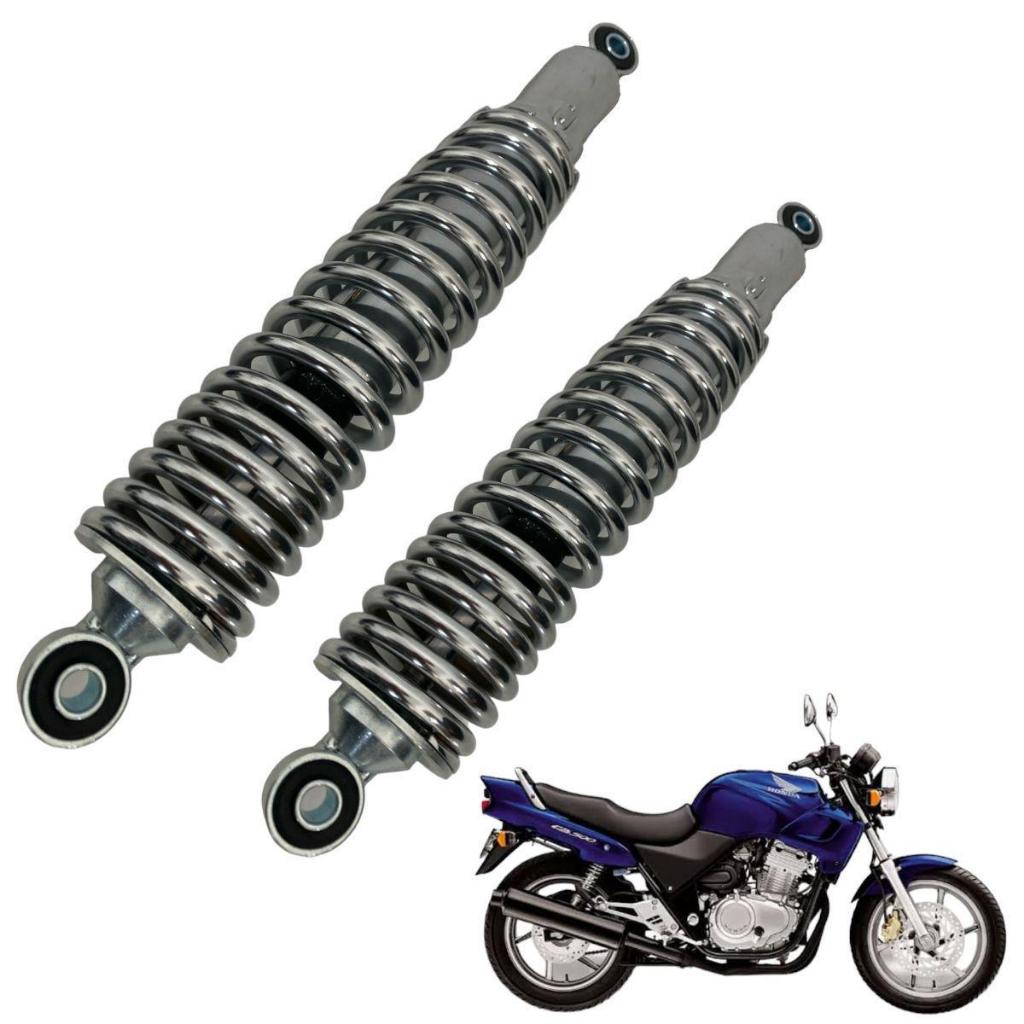 Par Amortecedor Traseiro Honda Cb 500 1997 Até 2005 Mod Original