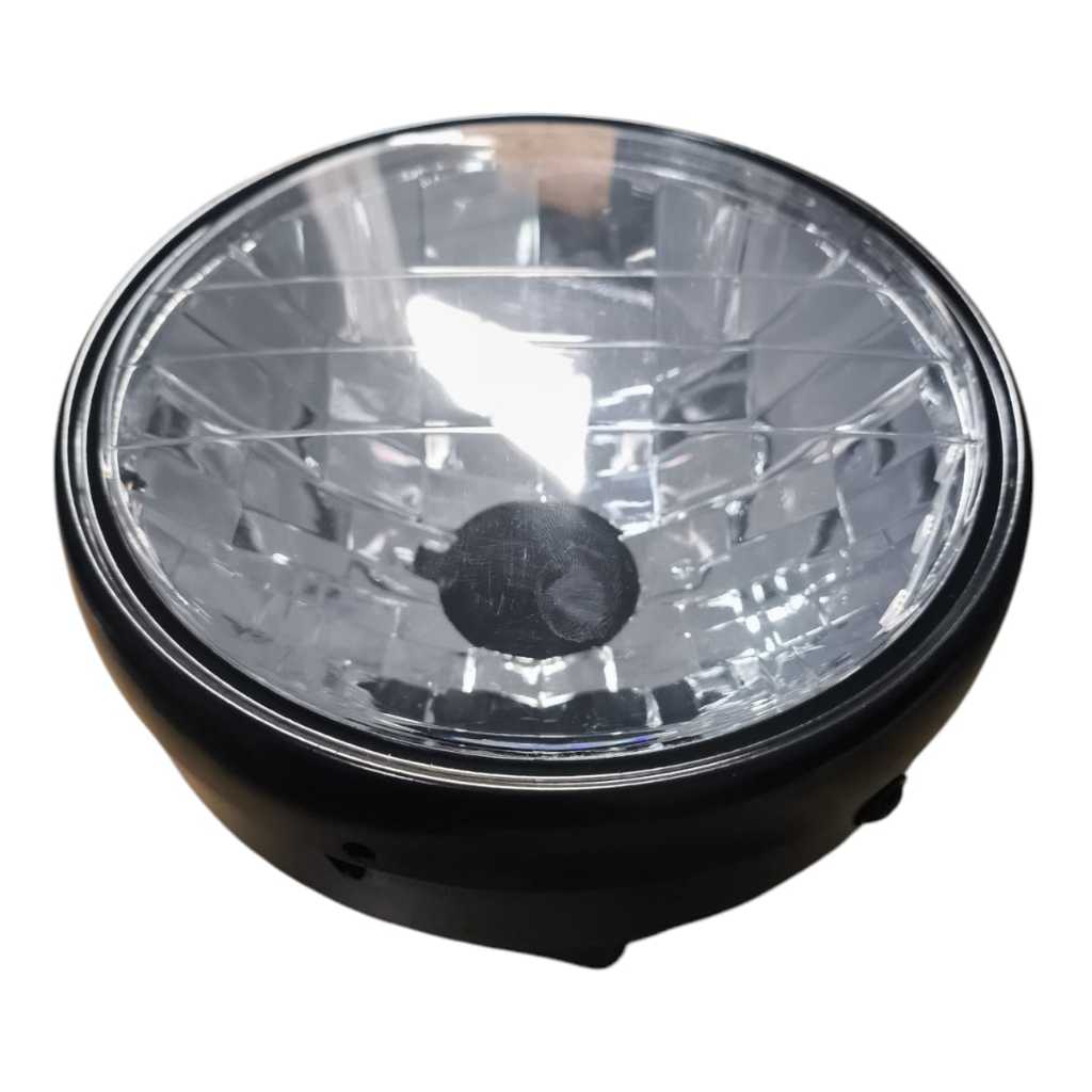 Farol Completo Com Led Azul Titan Ks/Es/Fan 125 2000 Até 2012 Titan 150 Ks/Es/Esd Fan 150 Até 2008