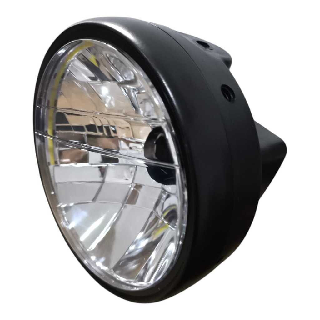Farol Completo Com Led Titan Ks/Es/Fan 125 2000 Até 2012 Titan 150 Ks/Es/Esd Fan 150 Até 2008
