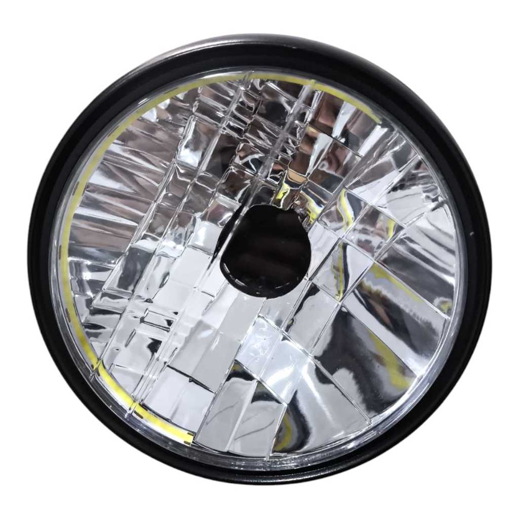 Farol Completo Com Led Titan Ks/Es/Fan 125 2000 Até 2012 Titan 150 Ks/Es/Esd Fan 150 Até 2008