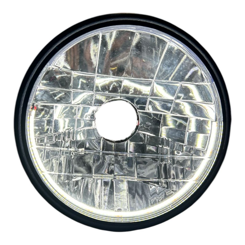 Farol Completo Com Led Titan Ks/Es/Fan 125 2000 Até 2012 Titan 150 Ks/Es/Esd Fan 150 Até 2008