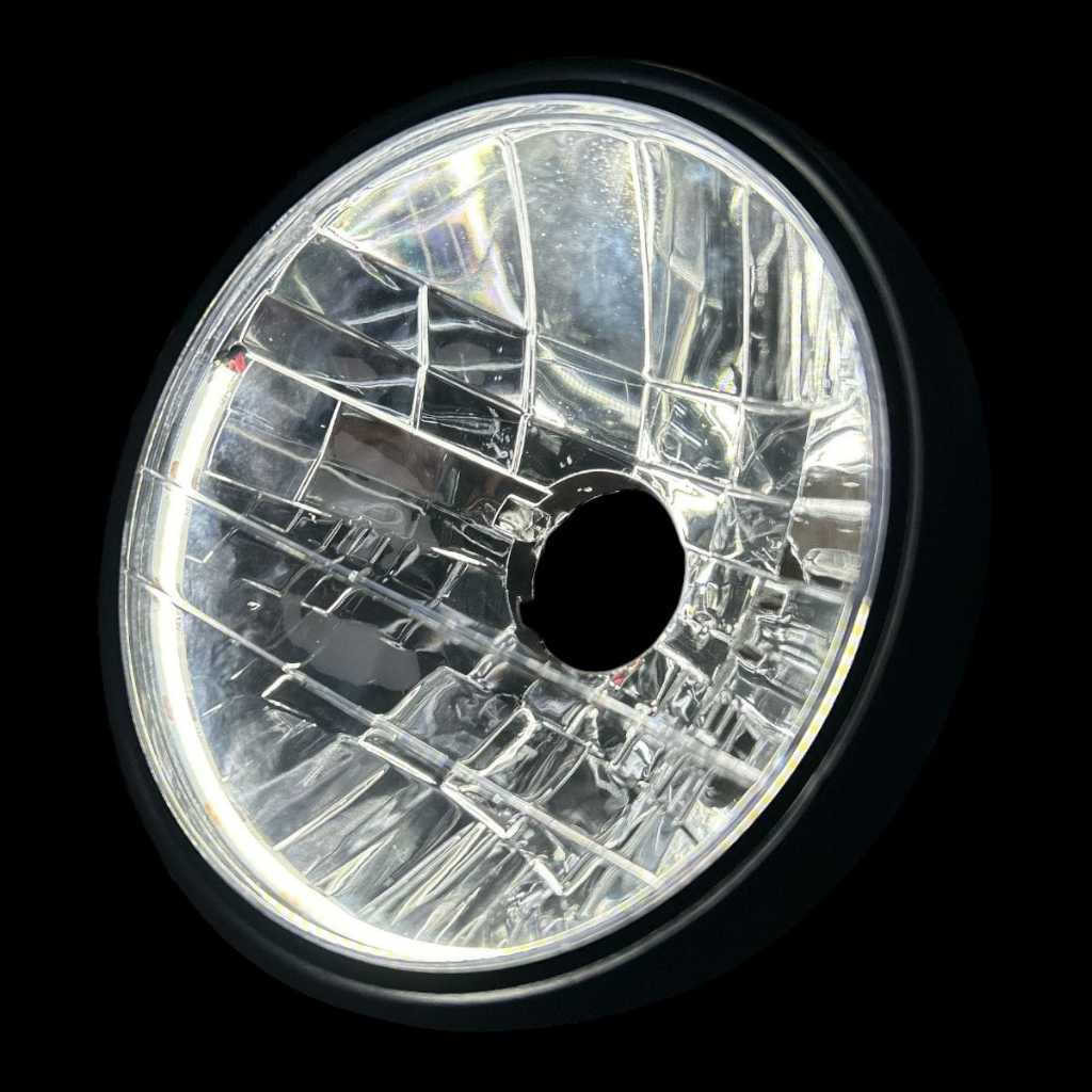 Farol Completo Com Led Titan Ks/Es/Fan 125 2000 Até 2012 Titan 150 Ks/Es/Esd Fan 150 Até 2008