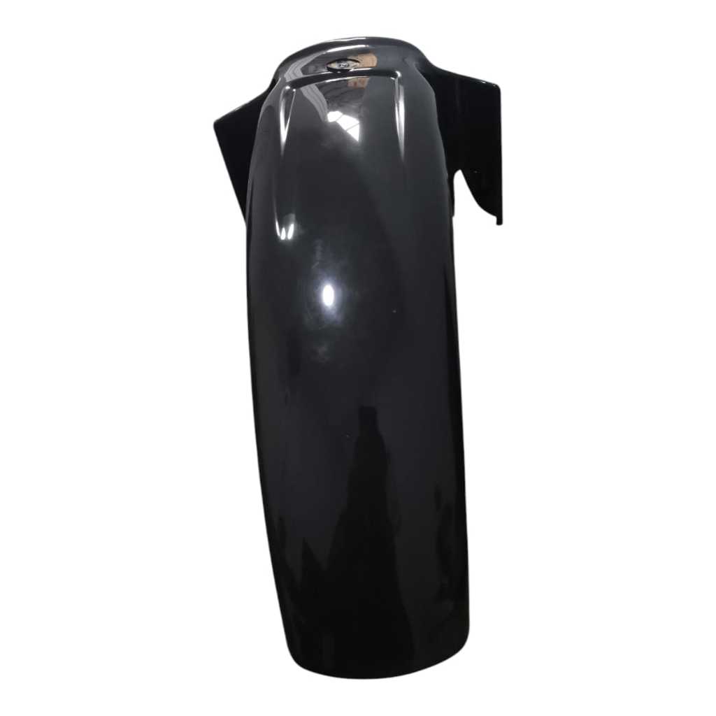 Paralama Dianteiro Inquebrável Cg Titan 150 2004 2005 Até 2008 Preto Dobravel